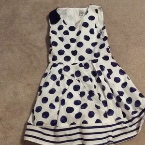 Cute blue Doted dress